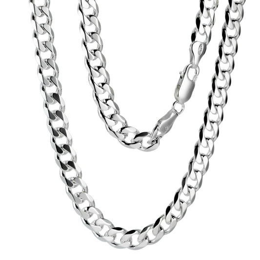 Panzer-Collier Silber  50 cm