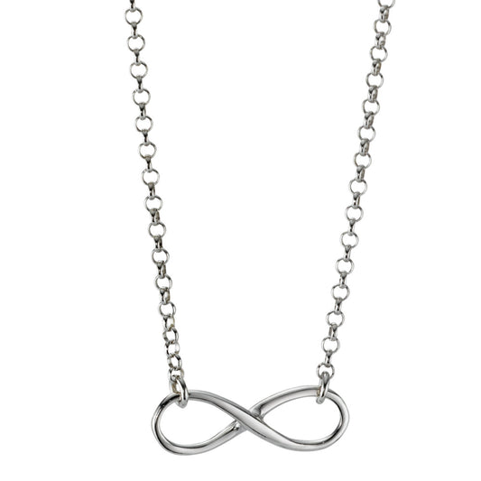 Anker-Collier Silber Infinity 42 - 45 cm verstellbar