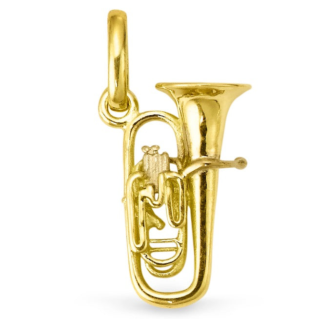 Anhänger 750/18 K Gelbgold Euphonium