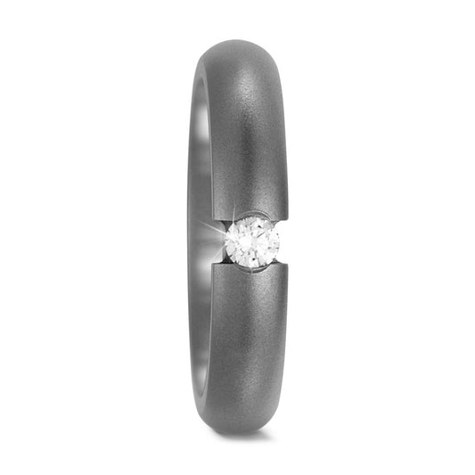 Partnerring Titan Diamant 0.10 ct, w-si