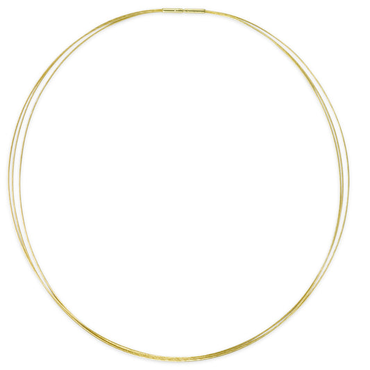 Collier 750/18 K Gelbgold