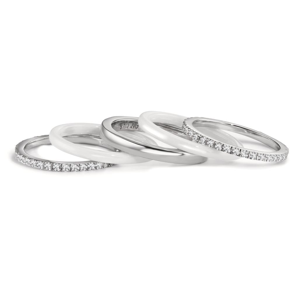 Memory Ring Silber rhodiniert