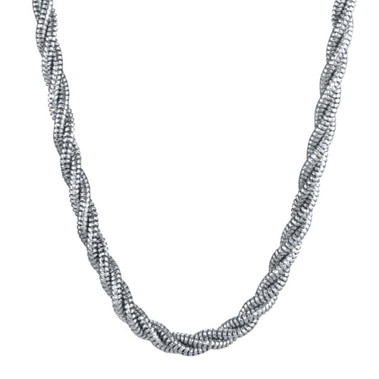 Collier Silber rhodiniert 42 cm Ø4 mm