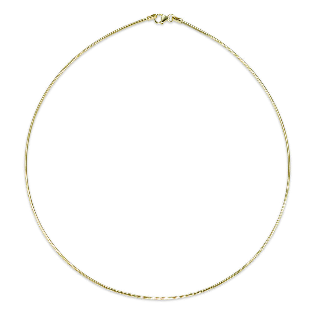 Collier 585/14 K Gelbgold Ø1.5 mm