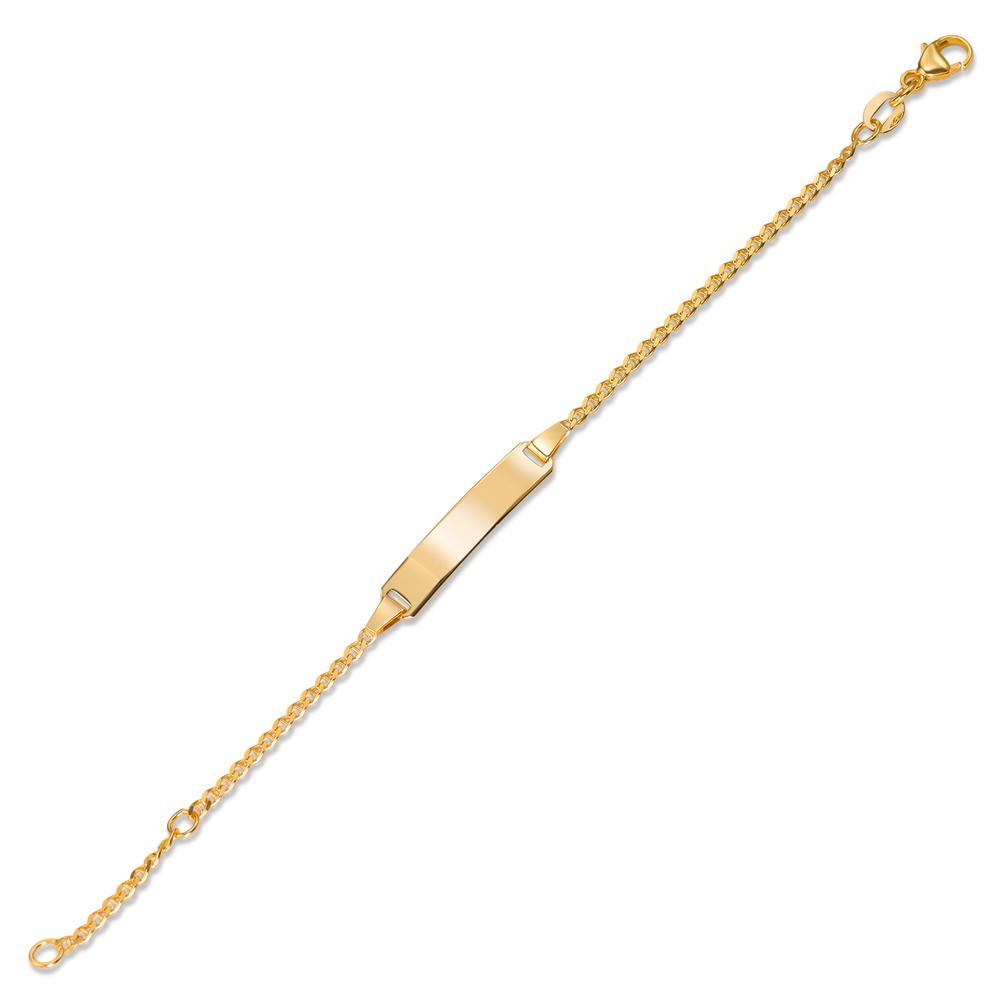 Gravurarmband 375/9 K Gelbgold 14-16 cm verstellbar