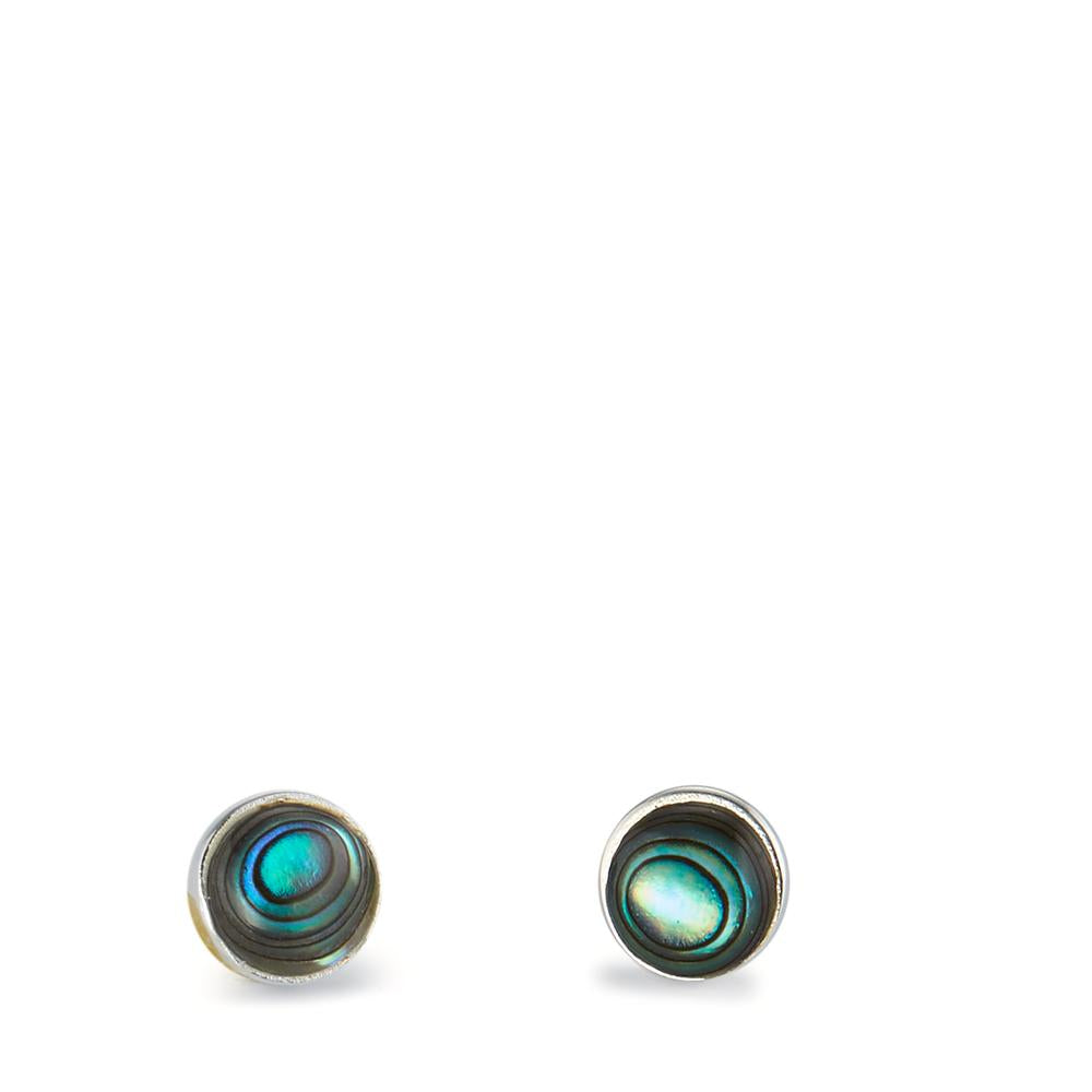 Ohrstecker Silber Abalone Ø4.5 mm