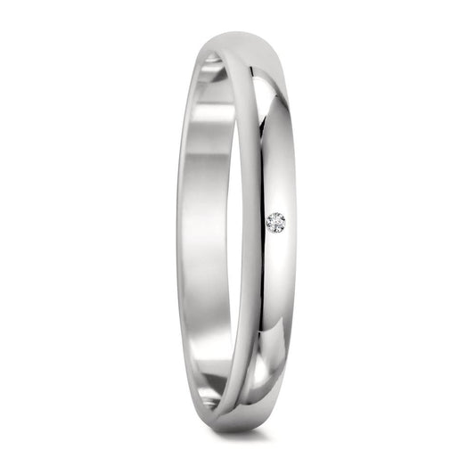 Partnerring Silber Zirkonia