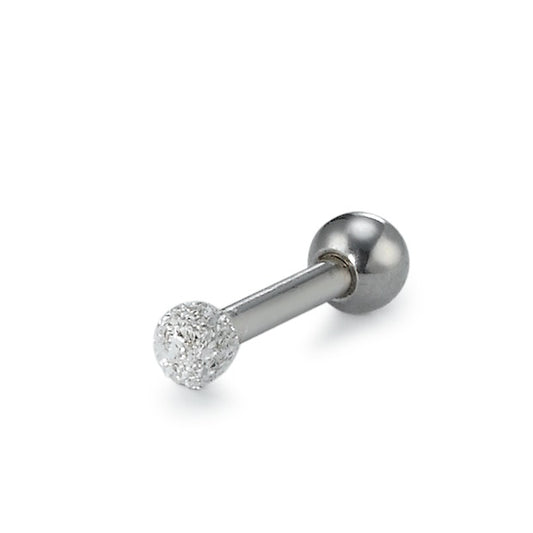 Piercing Edelstahl versilbert