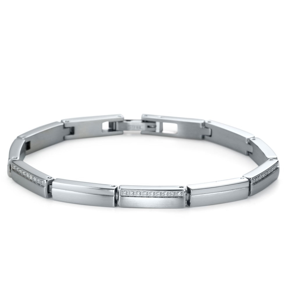 Armband Edelstahl Zirkonia