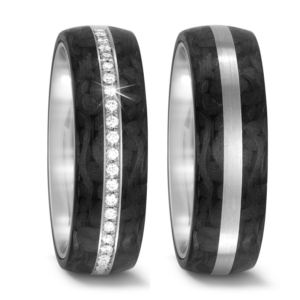 Partnerring 950 Palladium, Carbon