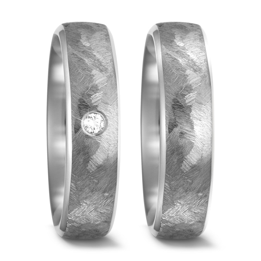 Partnerring Titan Diamant 0.05 ct, w-si