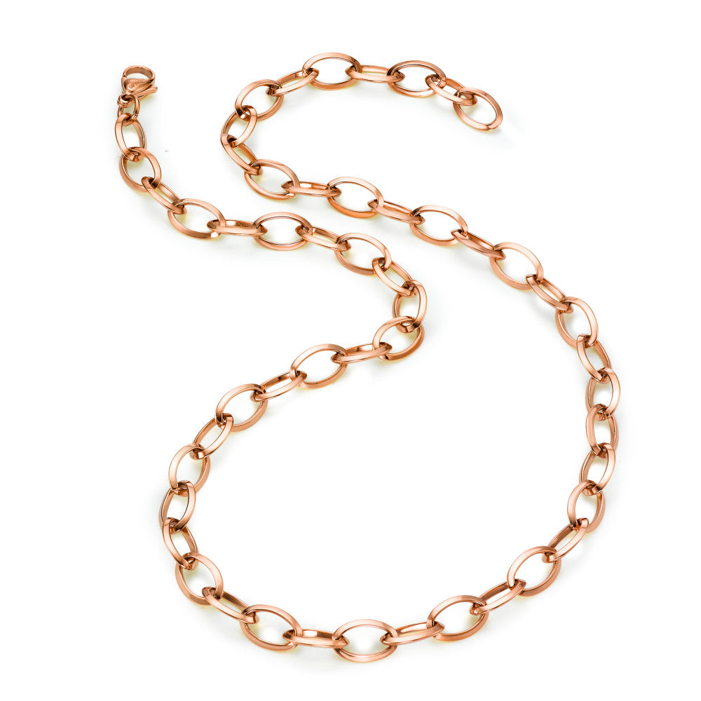 Collier Edelstahl rosé IP beschichtet