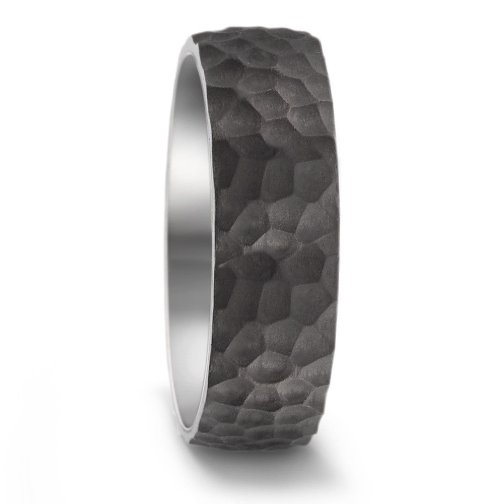 Partnerring Edelstahl, Carbon