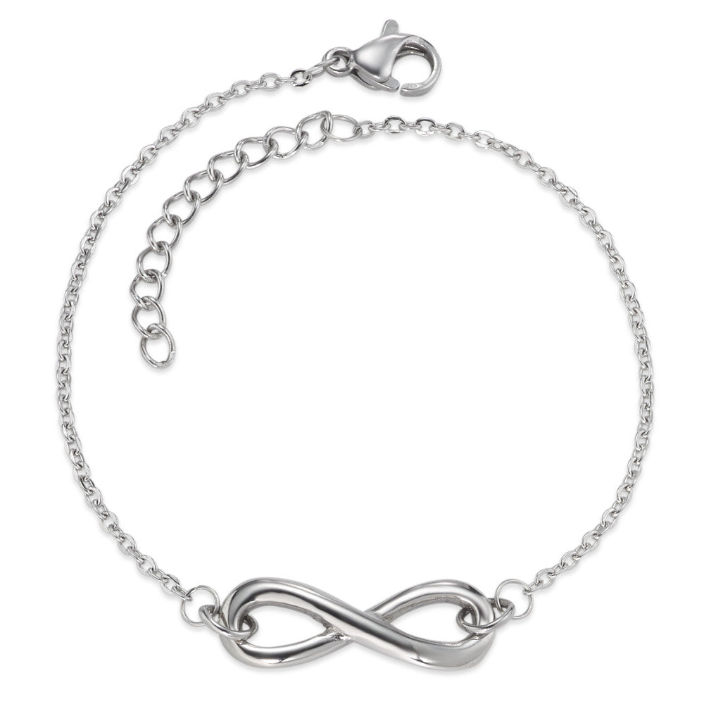 Armband Edelstahl Infinity verstellbar