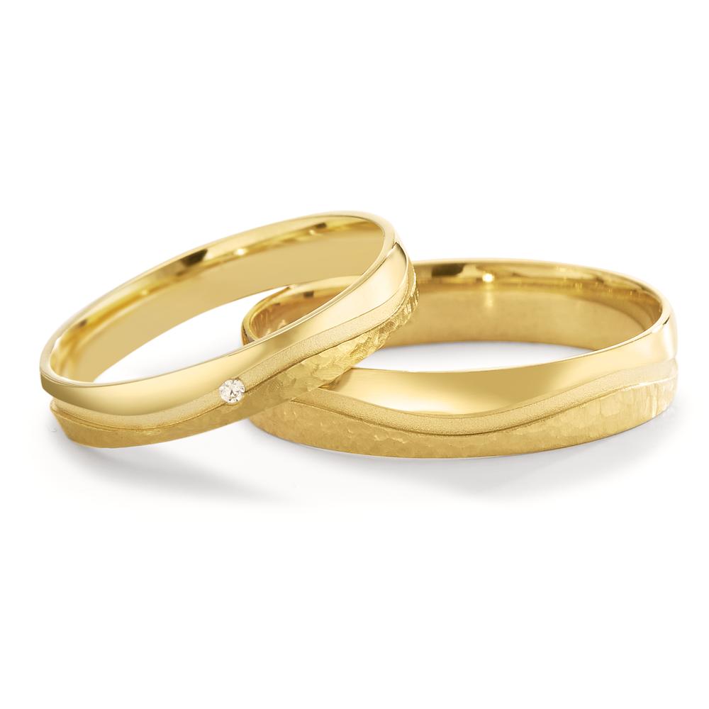 Partnerring 750/18 K Gelbgold