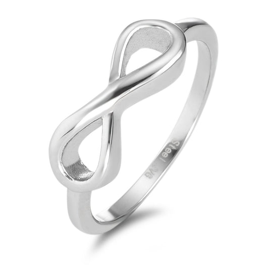 Fingerring Edelstahl Infinity