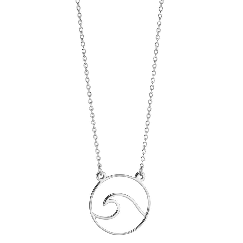 Collier Silber rhodiniert Welle verstellbar Ø18 mm