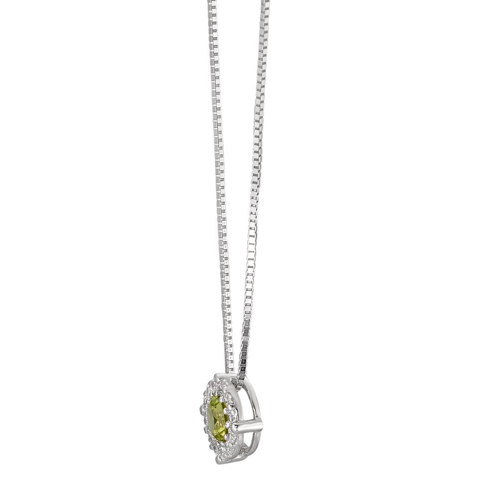 Collier 375/9 K Weissgold Peridot