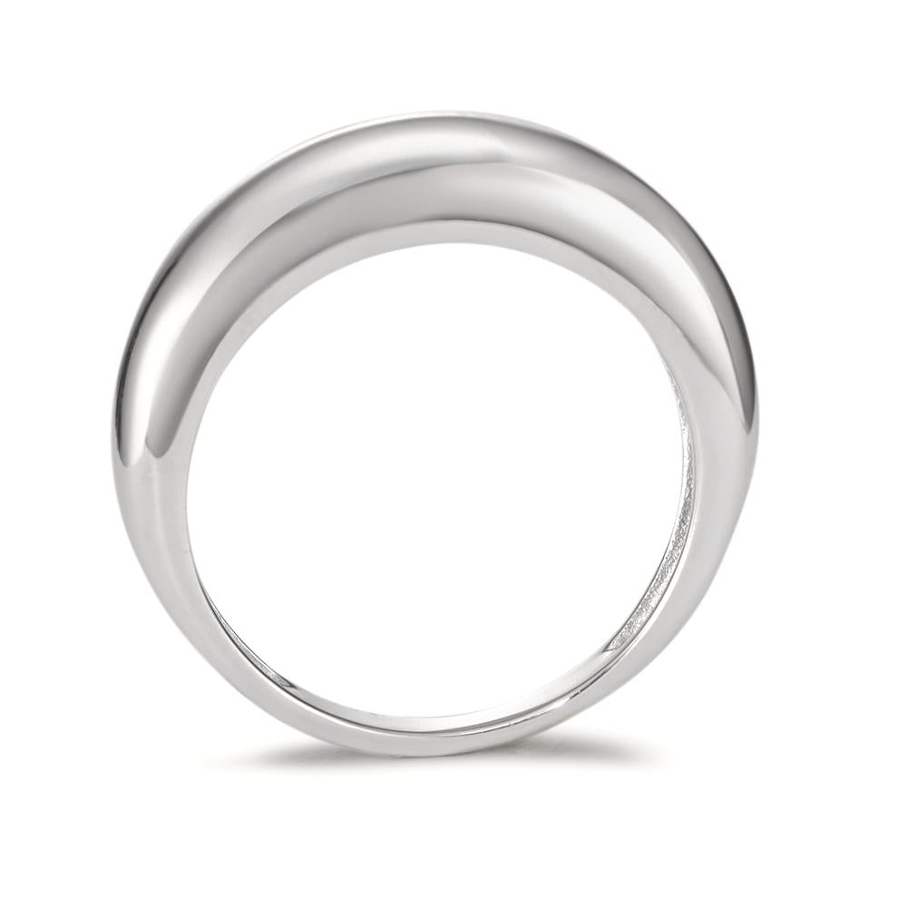 Fingerring Silber rhodiniert