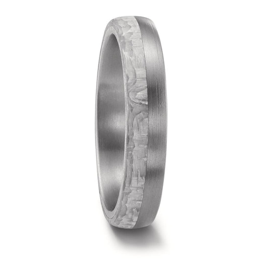 Partnerring Edelstahl, Carbon