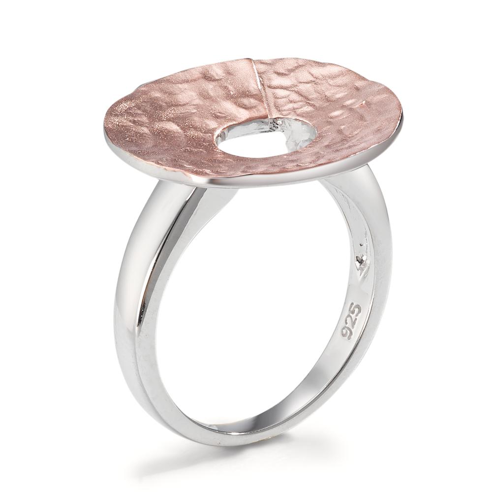 Fingerring Silber rosé rhodiniert Ø20 mm