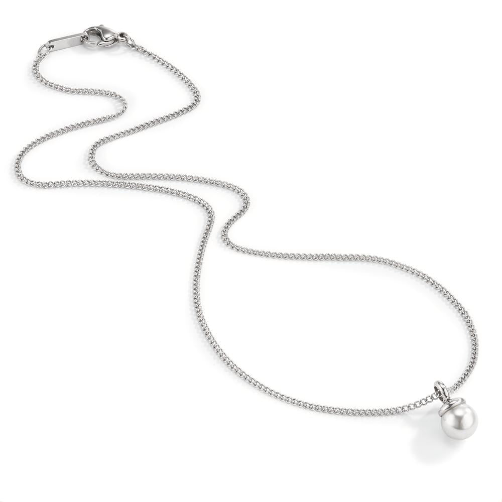 Pearl Drop Halskette Edelstahl mit Muschelperle