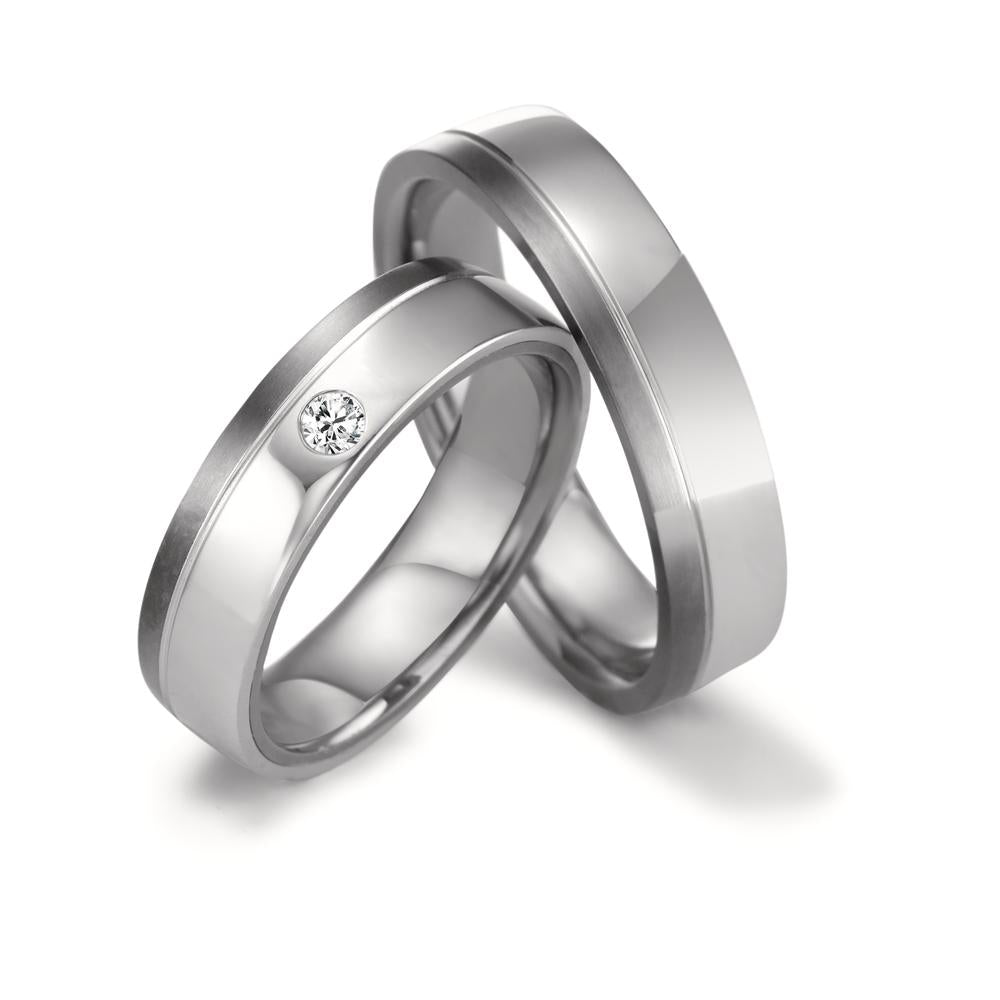 Partnerring 999 Tantal, 950 Platin