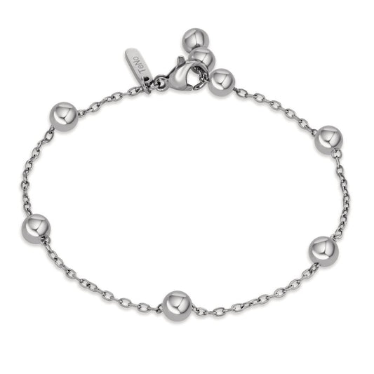 Armband Globe Silver aus Edelstahl verstellbar