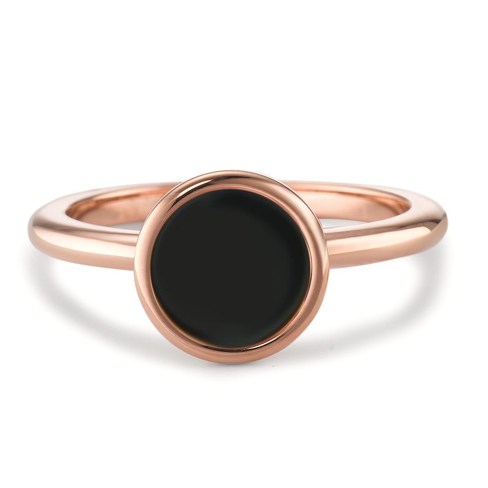 Fingerring Edelstahl rosé IP beschichtet Ø9.5 mm