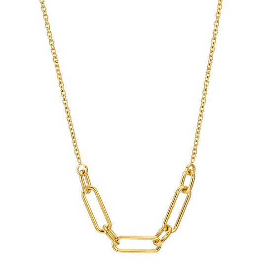 Collier Soho Gold aus glänzendem Edelstahl verstellbar