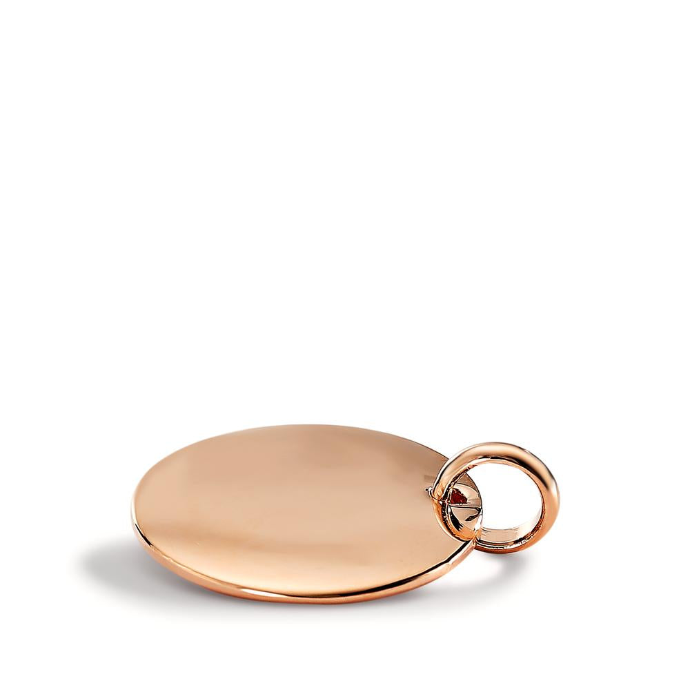 Gravuranhänger Bronze rosé vergoldet Ø20 mm