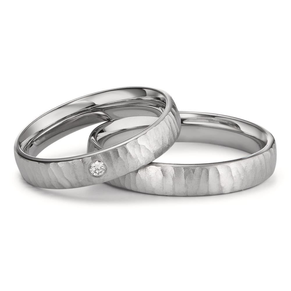 Partnerring Edelstahl