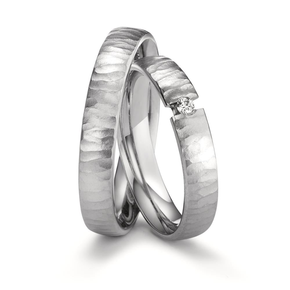 Partnerring Edelstahl