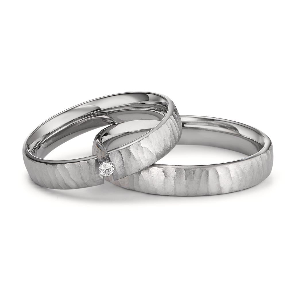 Partnerring Edelstahl