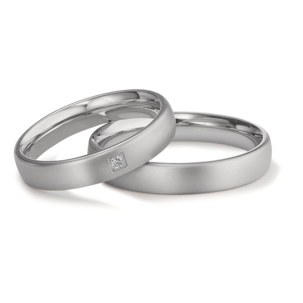 Partnerring Edelstahl