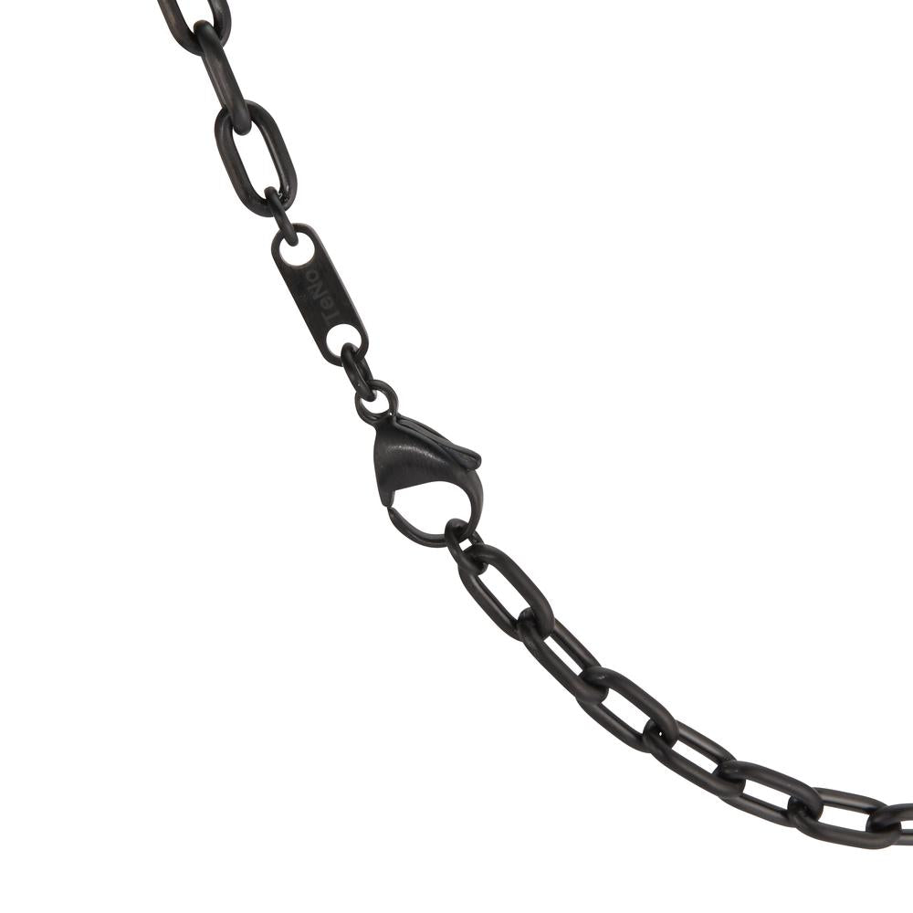 Kette Expose M50 Black aus Edelstahl, 45 cm