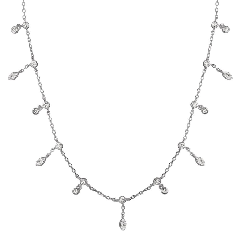 Choker-Collier Silber rhodiniert 31-39 cm verstellbar