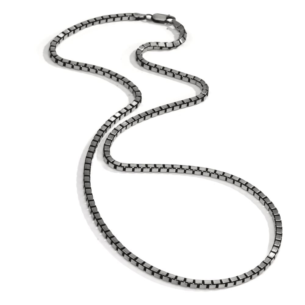 Collier Silber patiniert 55 cm