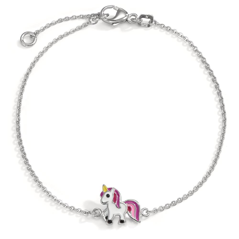 Armband Silber rhodiniert Einhorn verstellbar