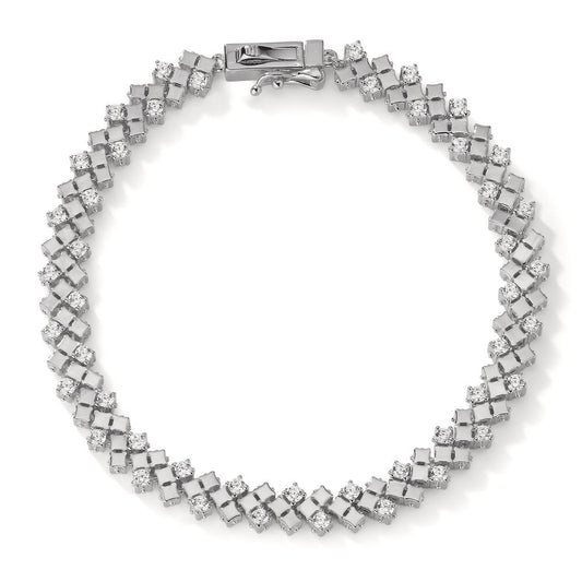 Armband Silber Zirkonia rhodiniert