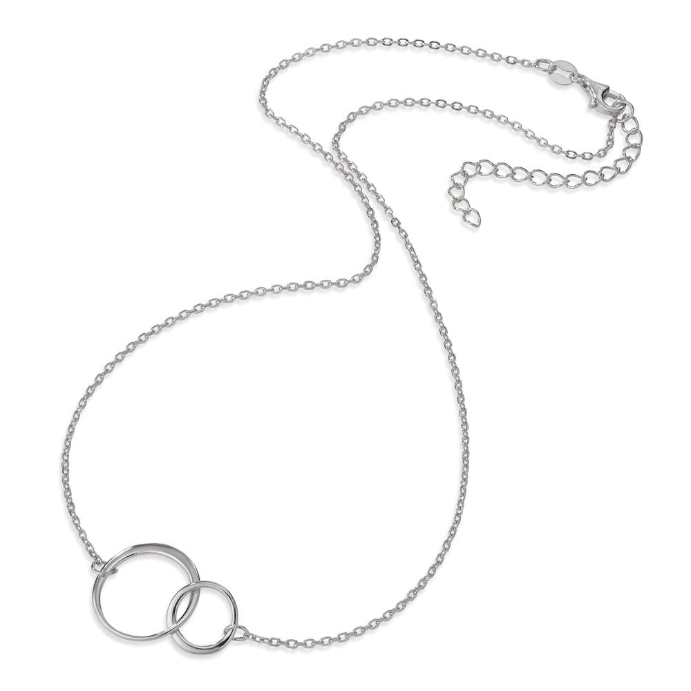 Collier Silber rhodiniert 40-45 cm verstellbar