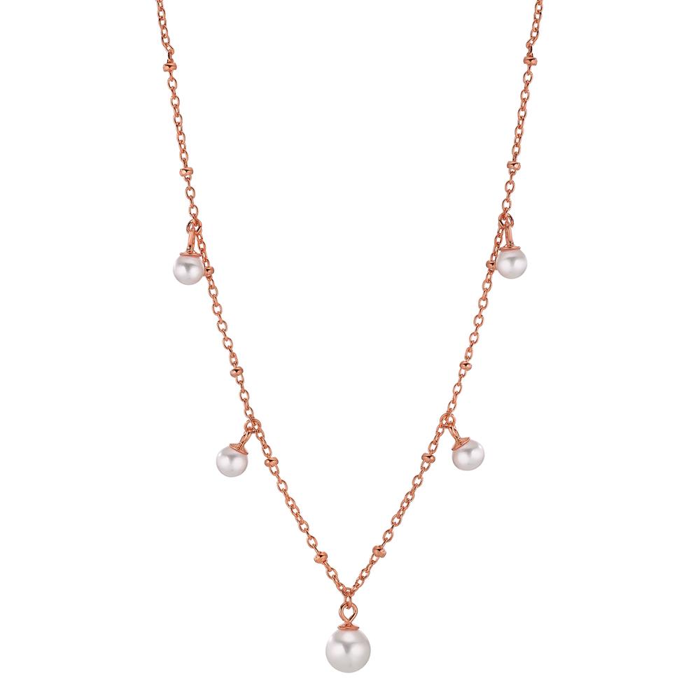 Collier Silber rosé vergoldet shining Pearls verstellbar