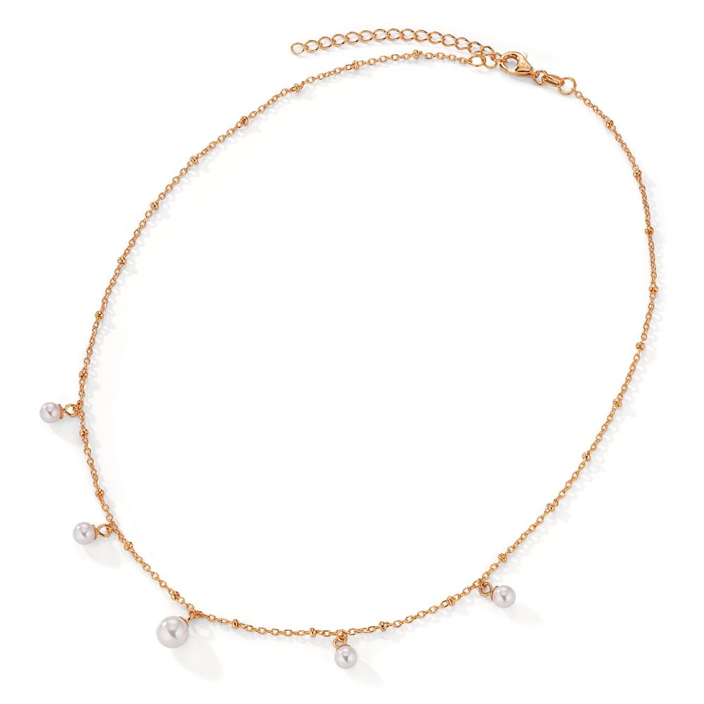 Collier Silber rosé vergoldet shining Pearls verstellbar