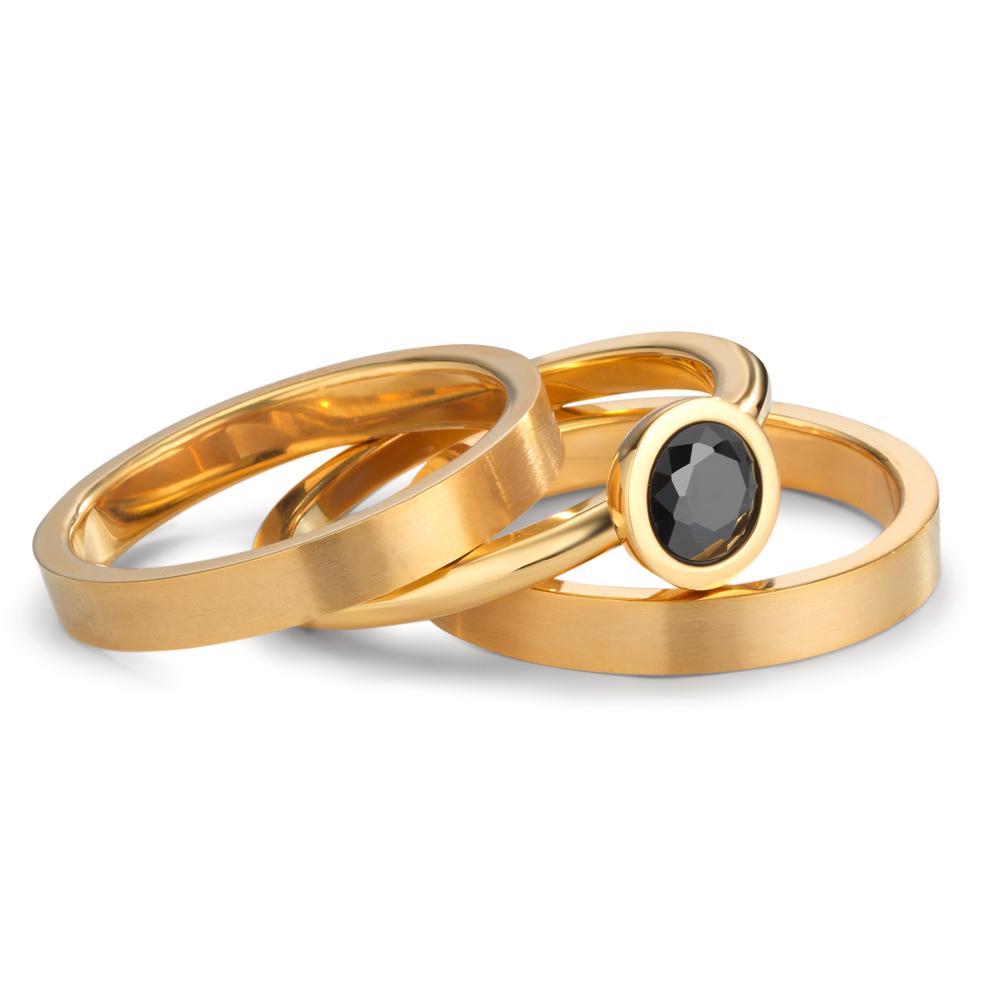 Ringset 3-teilig mit Zirkonia