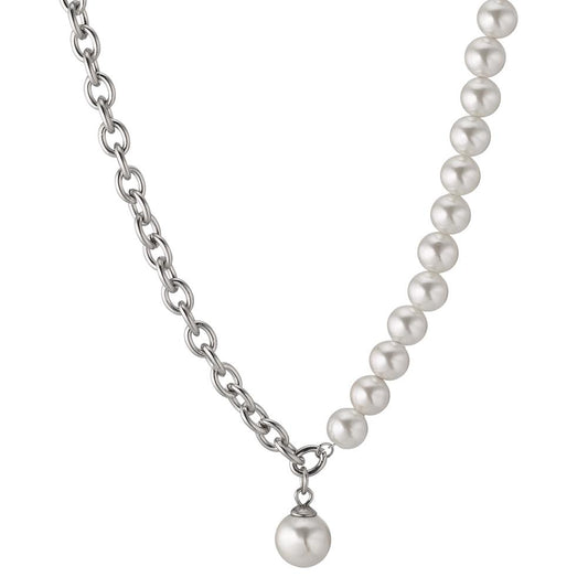 Collier Edelstahl shining Pearls verstellbar