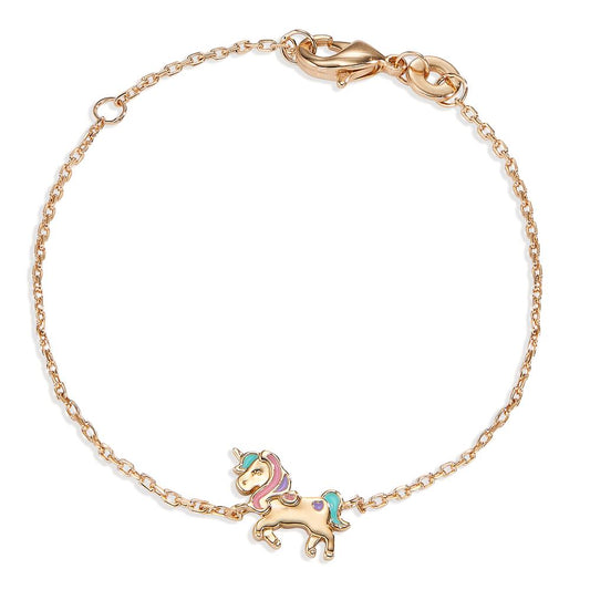 Armband Bronze lackiert Einhorn verstellbar