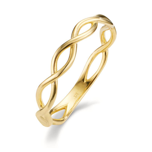 Fingerring 375/9 K Gelbgold Infinity