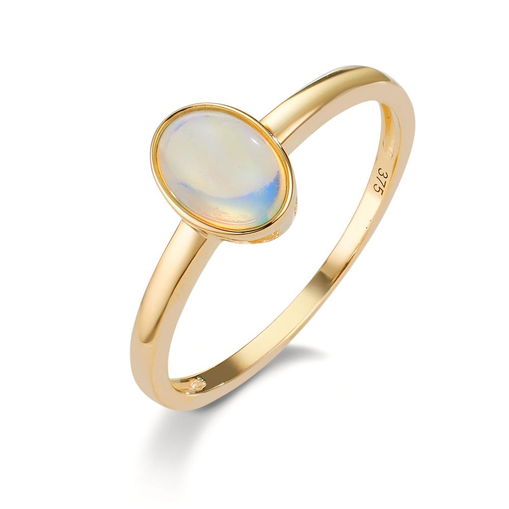 Fingerring 375/9 K Gelbgold Opal