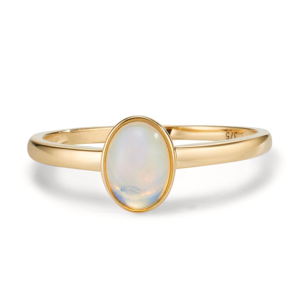 Fingerring 375/9 K Gelbgold Opal