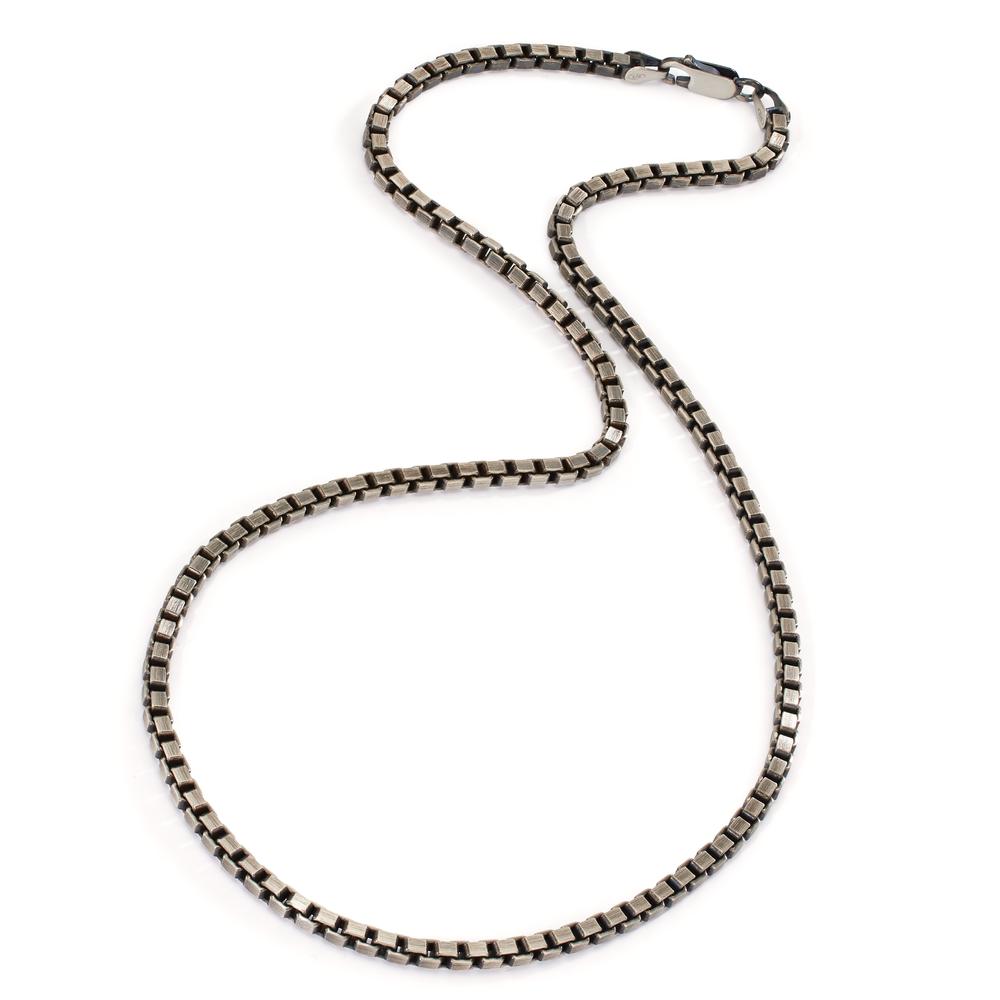 Collier Silber patiniert 50 cm